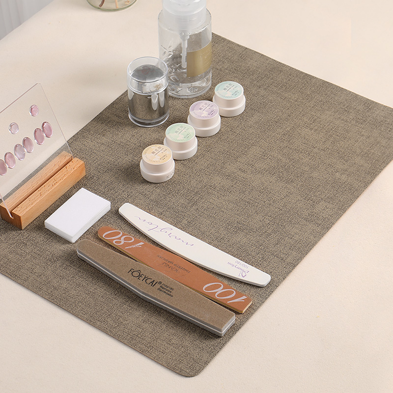 Leather Desk Pad - KANIU 43X30/60X42cm Deri Dokulu Tırnak Salonu
