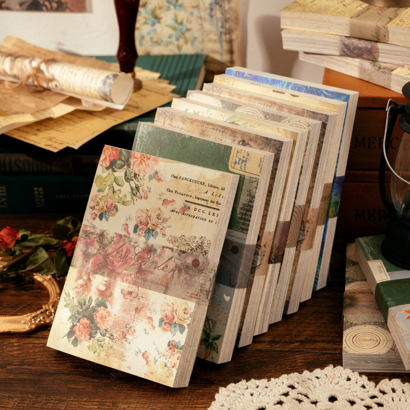 100 Sayfa Vintage INS Çiçek de - Ink Blotter Paper incelemesi ve fiyatı