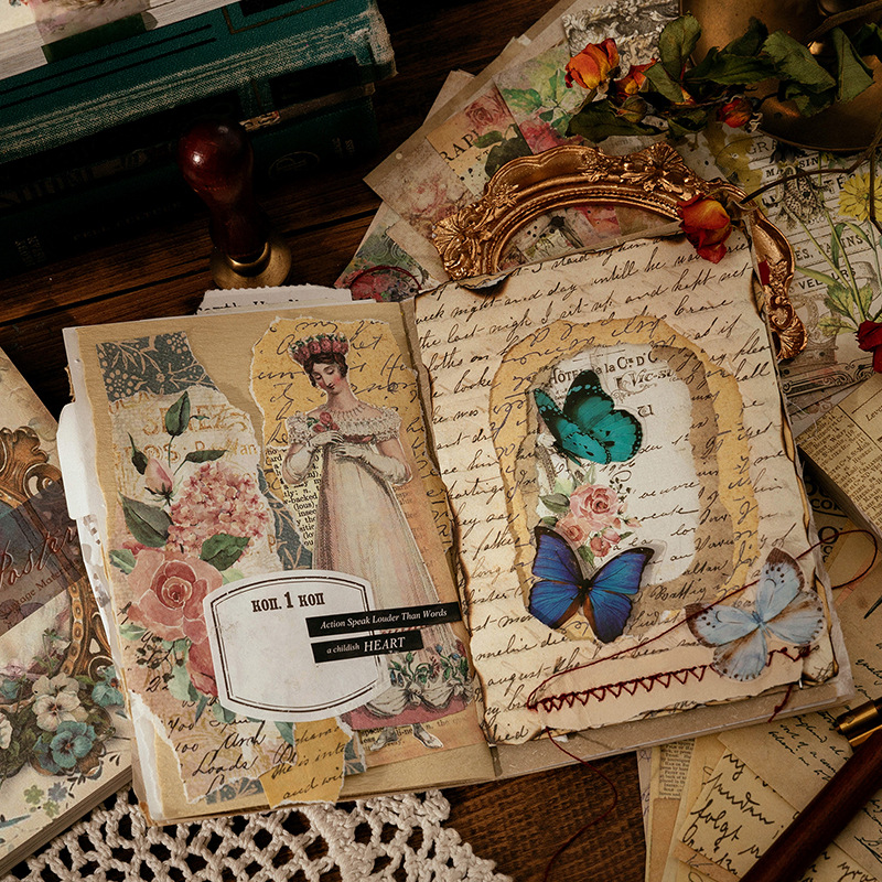 100 Sayfa Vintage INS Çiçek de - Ink Blotter Paper incelemesi ve fiyatı