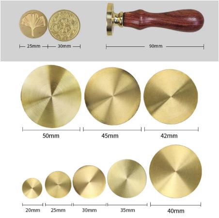 Pirinç Mühür Başlığı ile Logon - Wax Seal Stamp Set incelemesi ve fiyatı
